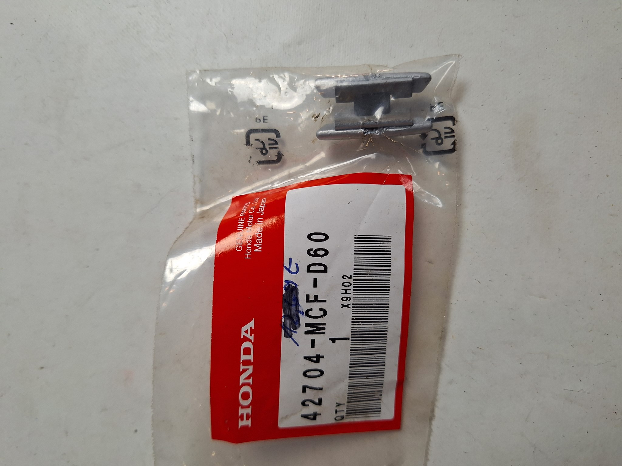 Bild von WEIGHT,BALANCE 10  42704-MCF-D60  VTR 1000 SPY